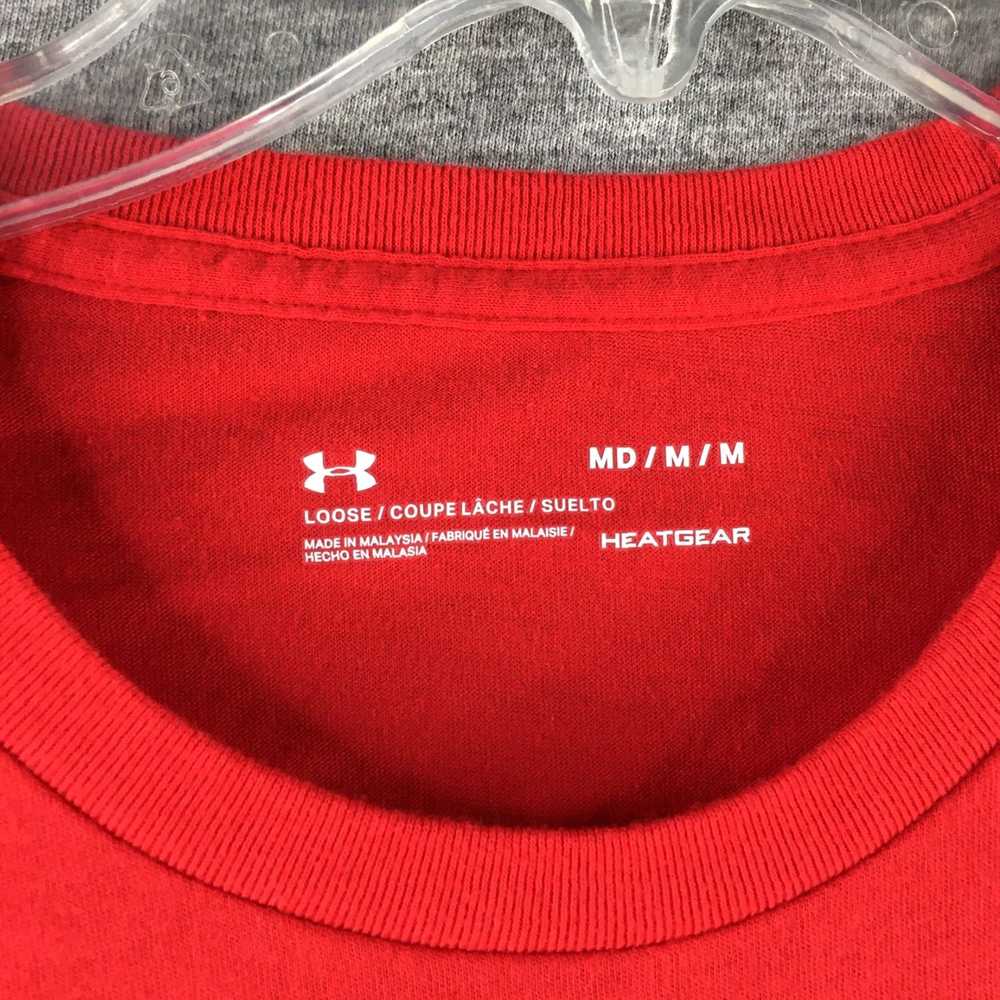 Under Armour Mens Under Armor Red Heatgear Loose … - image 4