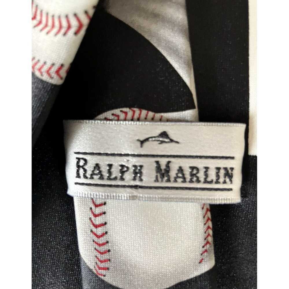 Vintage Ralph Marlin Exquisite Polyester Necktie … - image 4