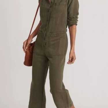 Marine Layer Charlie Utility Jumpsuit in Faded Ol… - image 1