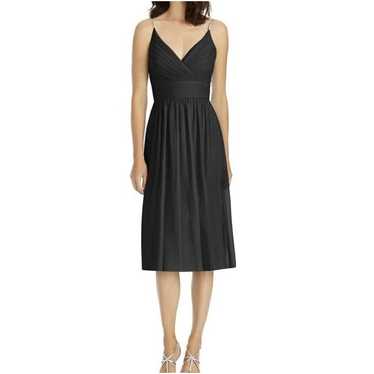 Jenny Packham Pleated Bridesmaids Slip Midi Dress 