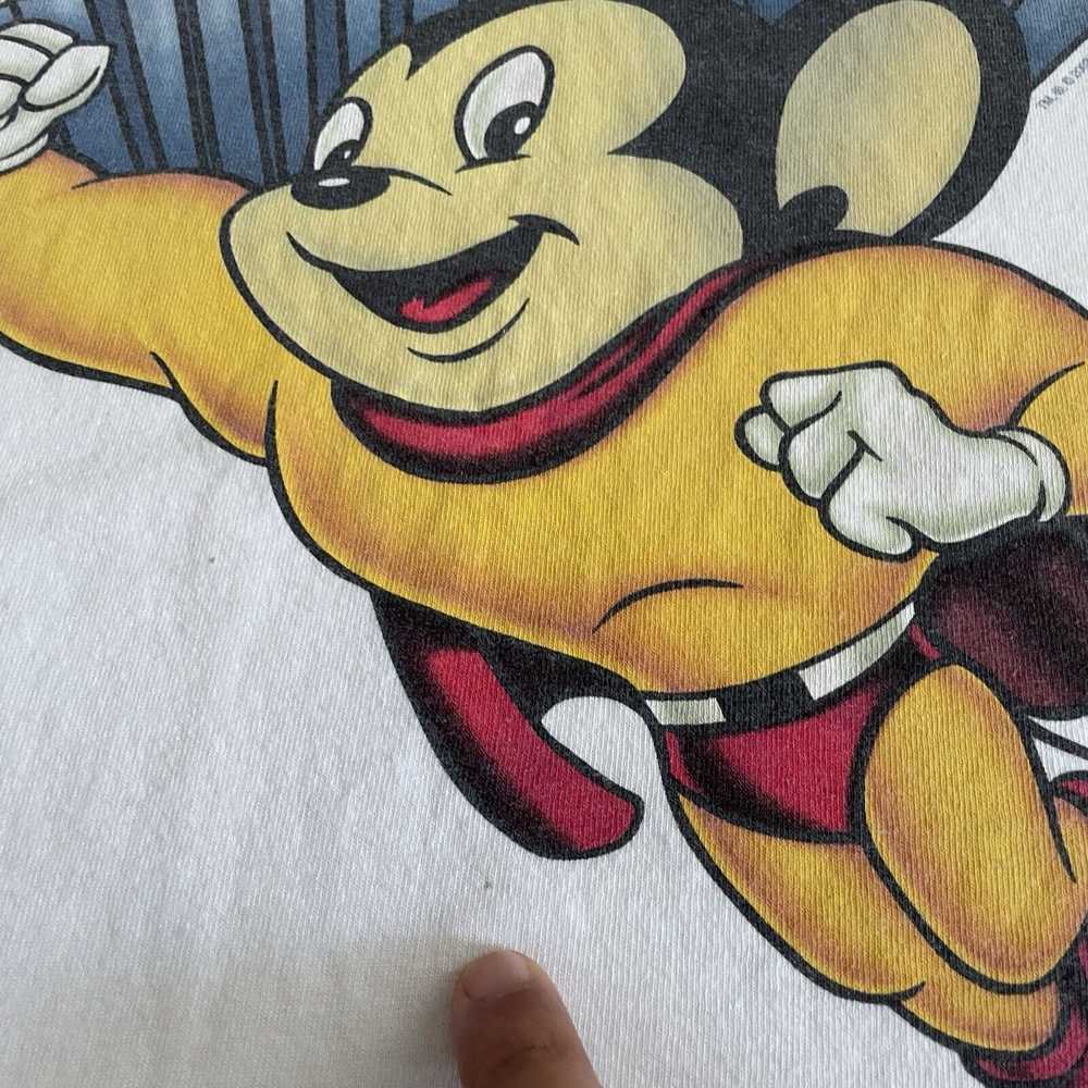 Vintage Vintage Mighty Mouse T-Shirt Size XL Whit… - image 3