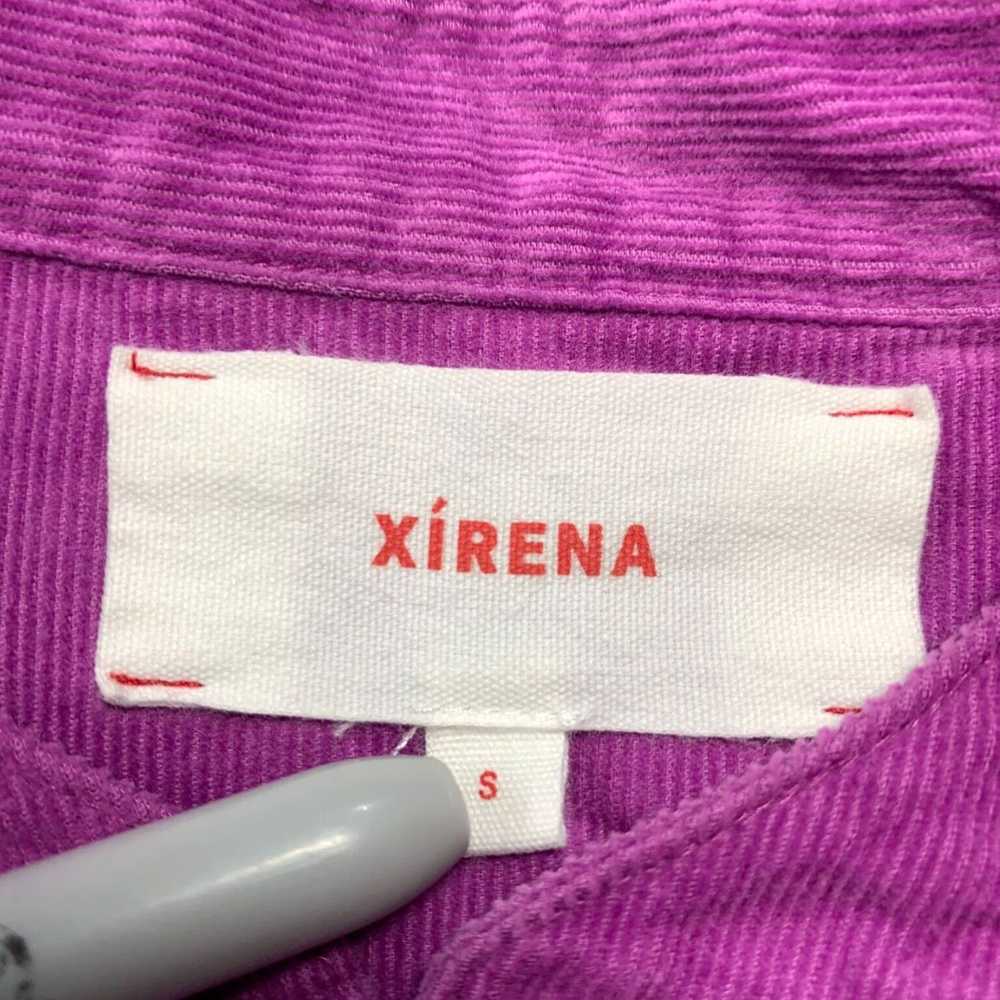 Xirena Purple Corduroy Long Sleeve Small Top for … - image 3