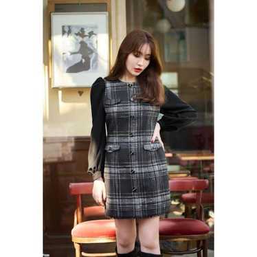 Herlipto Tweed Mini Dress