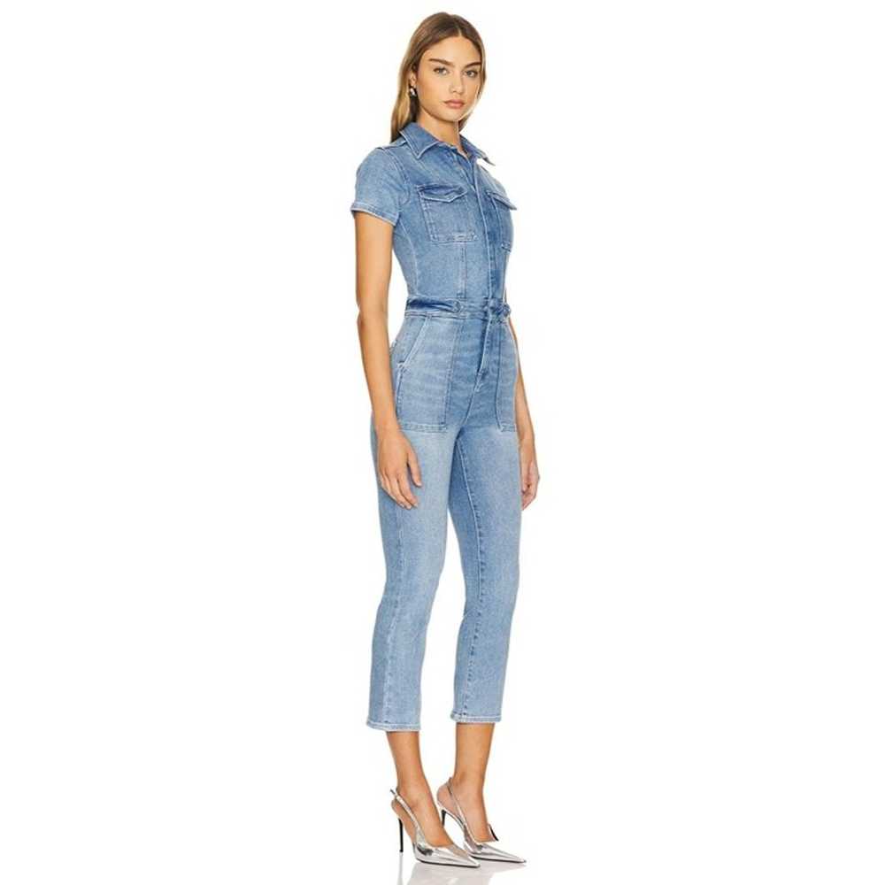 Good American The Fit For Success Jumpsuit in Blu… - image 3