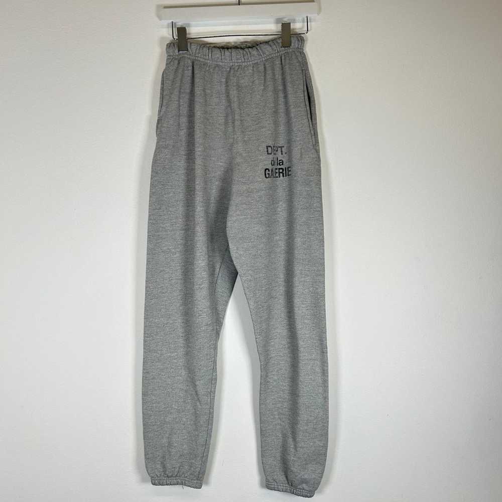 Gallery Dept. Gallery Dept Grey Logo Sweatpants S… - image 1