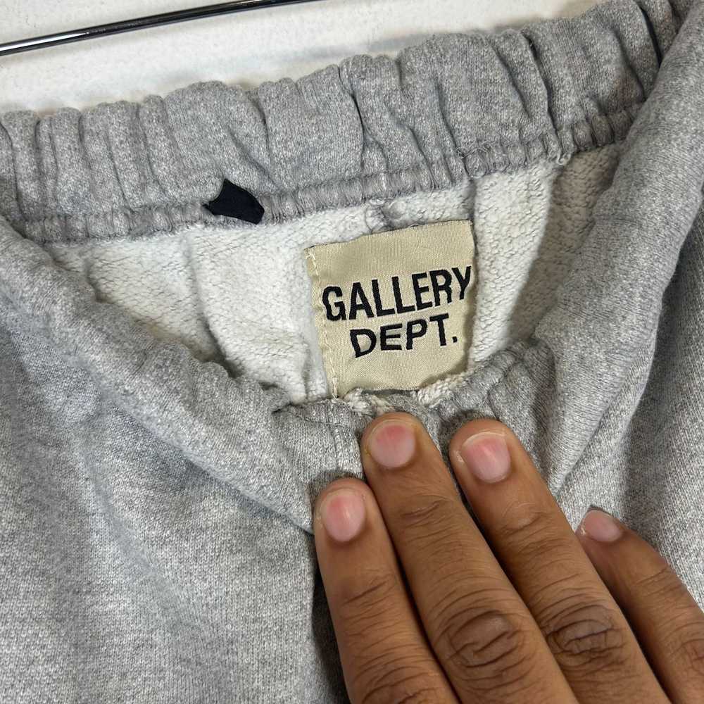 Gallery Dept. Gallery Dept Grey Logo Sweatpants S… - image 4