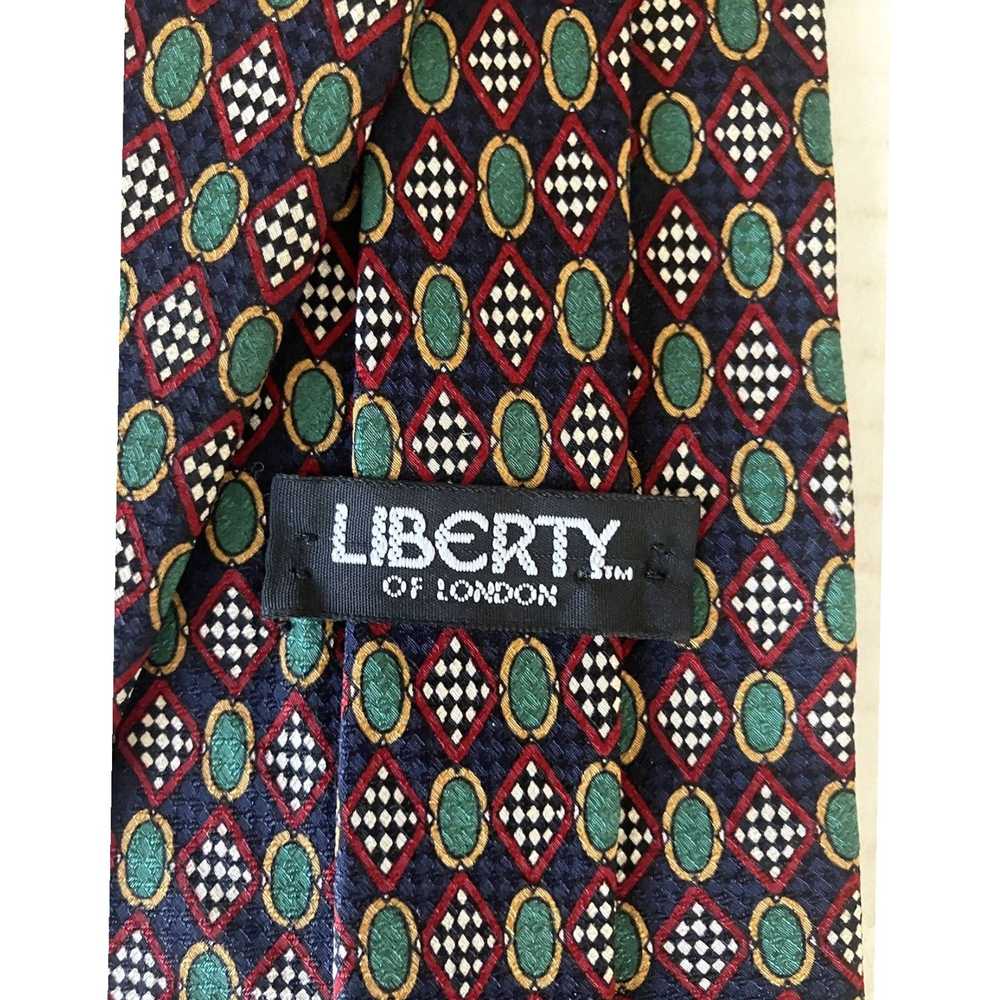 Liberty London Luxurious Silk Satin Geometric Pat… - image 4