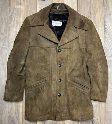 ジャケット・アウター McGREGOR SUEDE LEATHER PANEL KNIT JACKET ジャケット・アウター McGREGOR SUEDE LEATHER PANEL KNIT