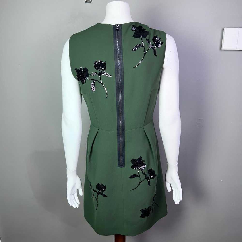 SportMax by Max Mara dress size 12 green floral s… - image 6