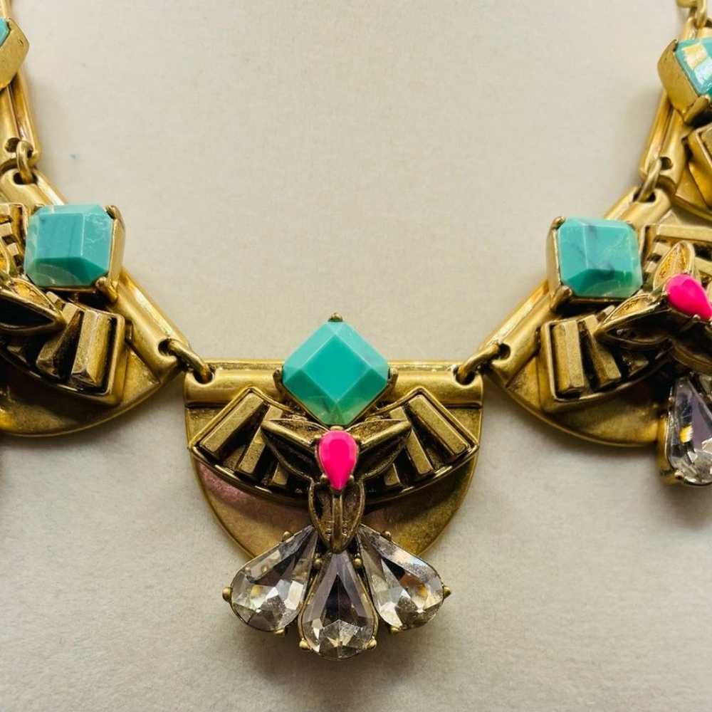 Vintage Stella & Dot rhinestone art deco statemen… - image 4