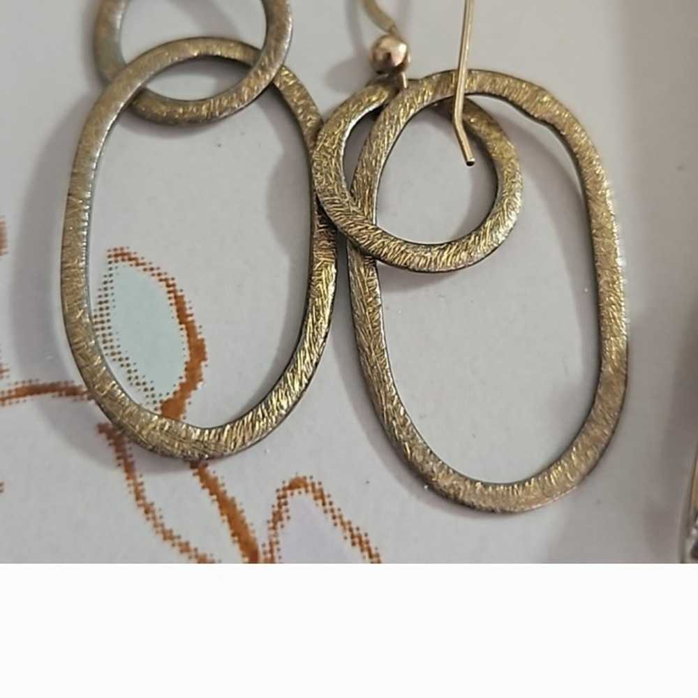 6pce vtg rare gold jewelry - image 5