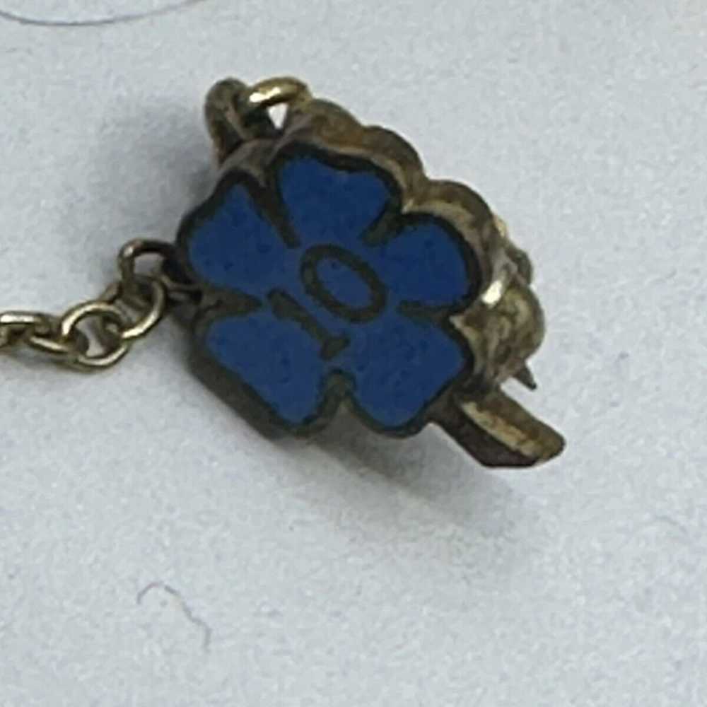 Rare Blue Flower 10 Yr Brooch & Various GIRL SCOU… - image 9