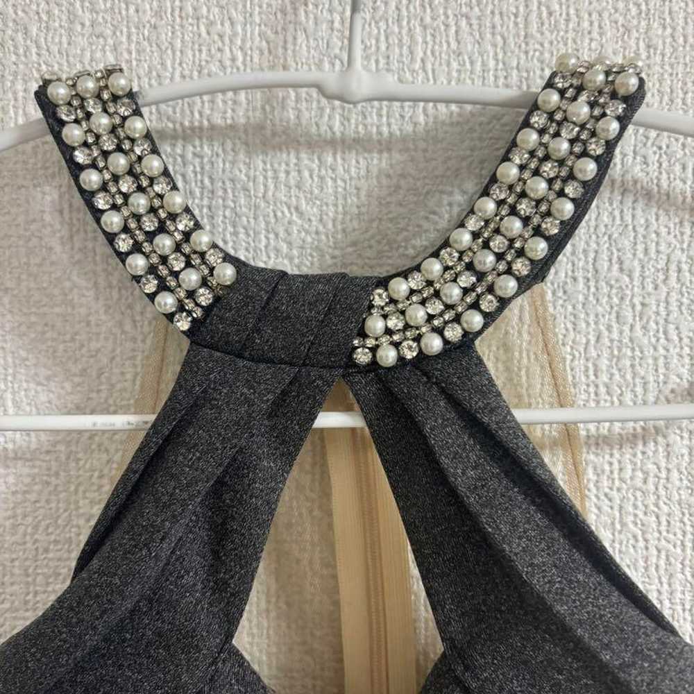 【Like New】High Neck Tight Dress with Beads - image 2