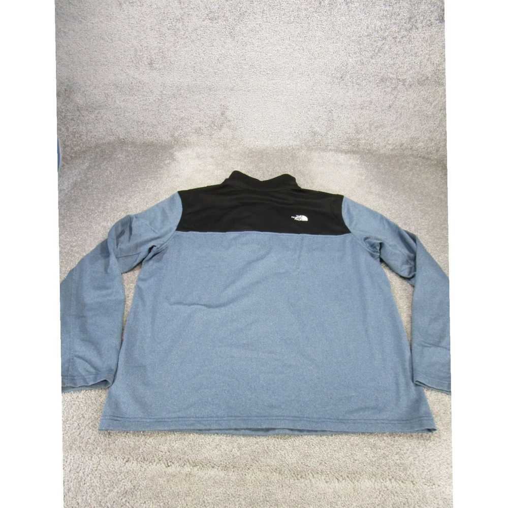 The North Face Blue Mock Neck Pullover Sweatshirt… - image 3