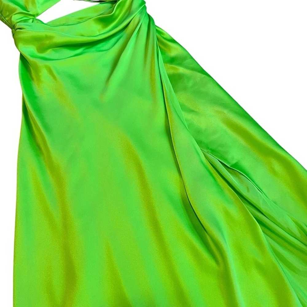 THE SEI Strappy Floor Length Dress in Lime Size S… - image 10