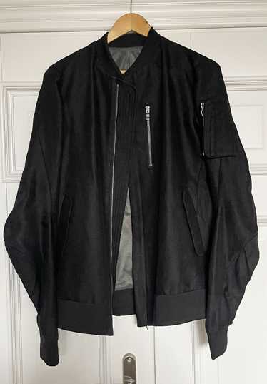 Devoa Thin Black Bomber