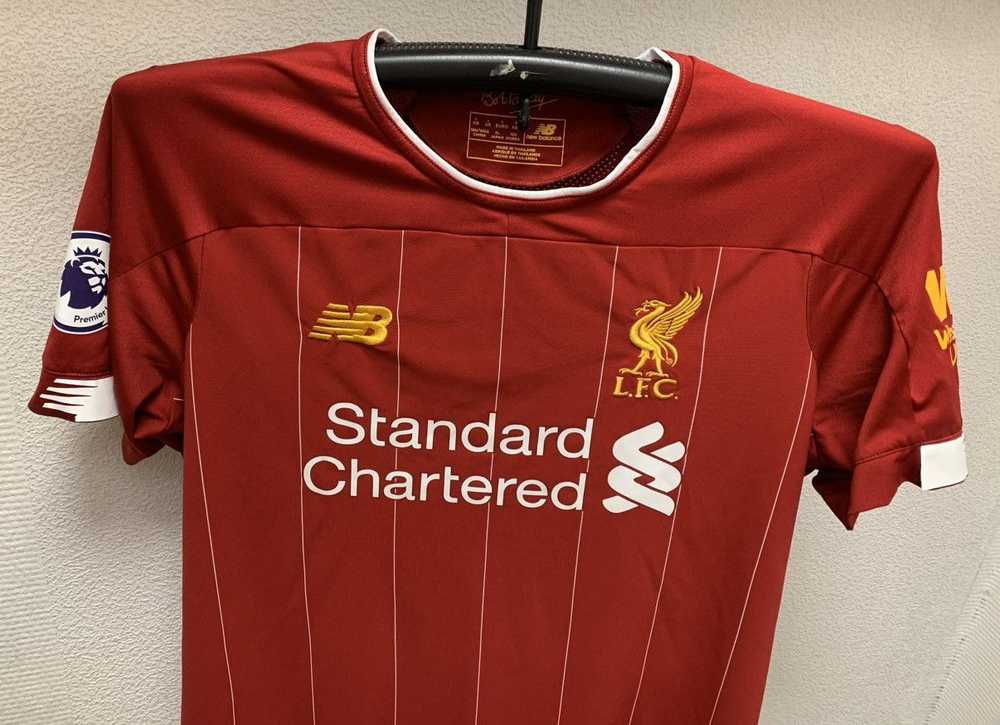 Liverpool × New Balance × Soccer Jersey Mane 10 L… - image 3