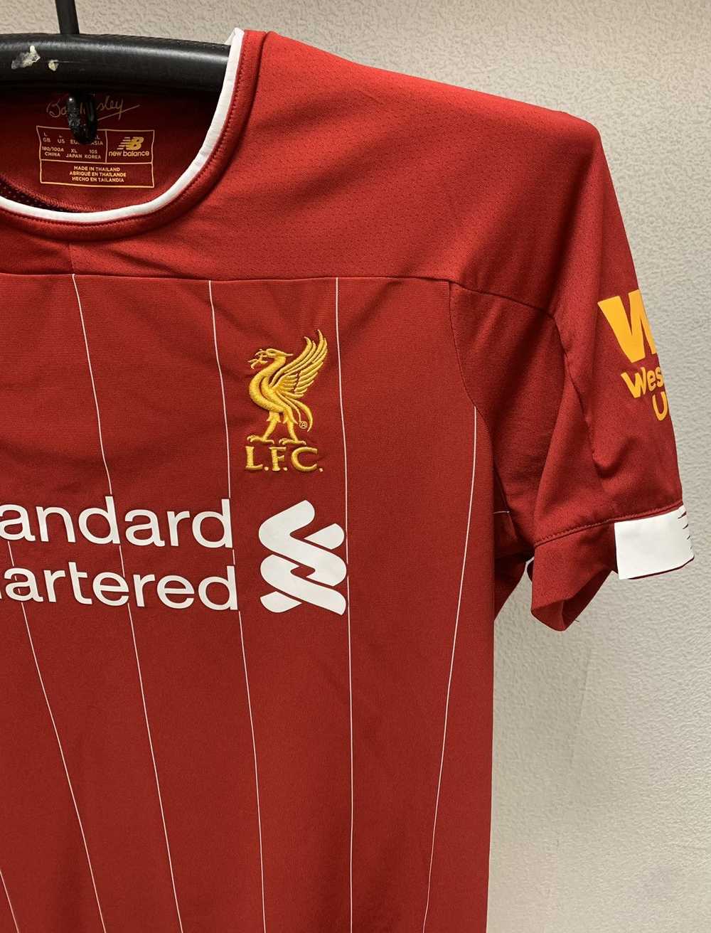 Liverpool × New Balance × Soccer Jersey Mane 10 L… - image 5