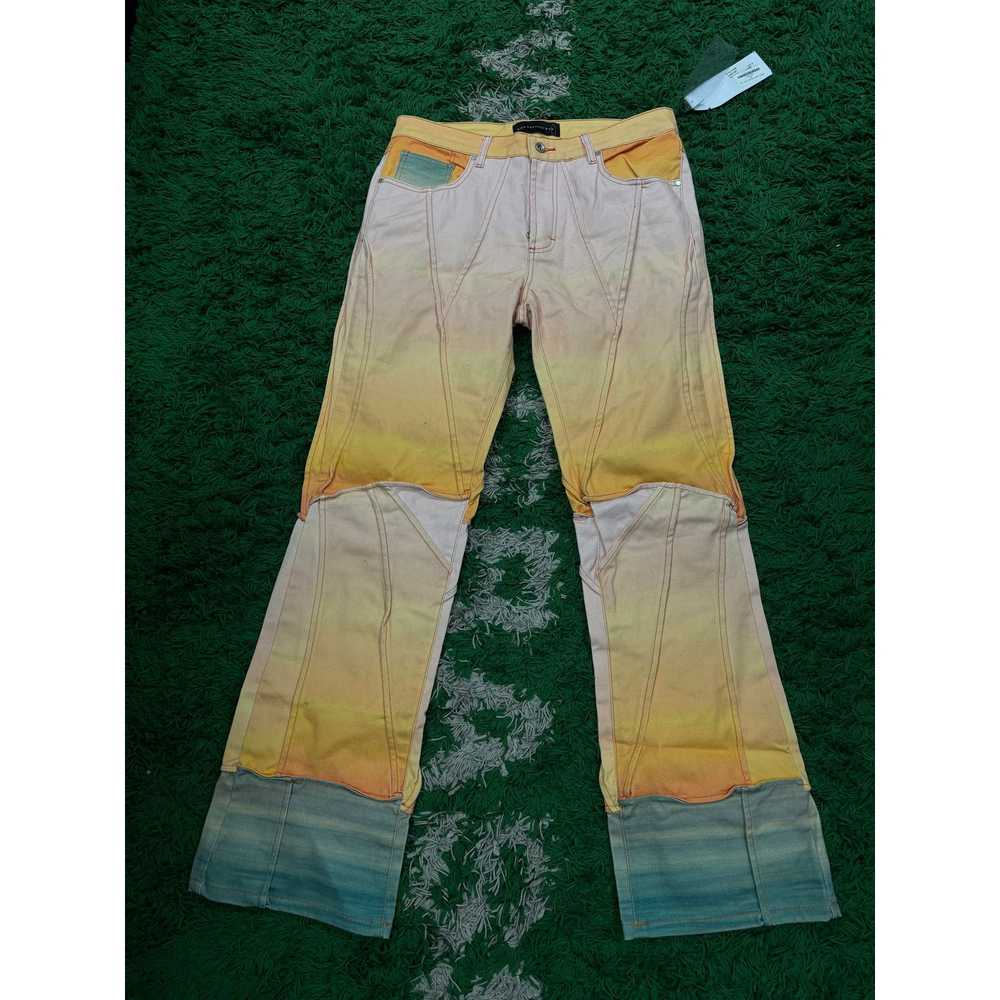 Who Decides War WDW Jeans Multi Color Used 34 - image 1