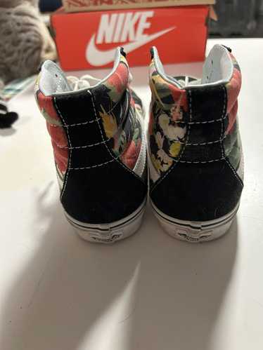 Vans High top floral vans