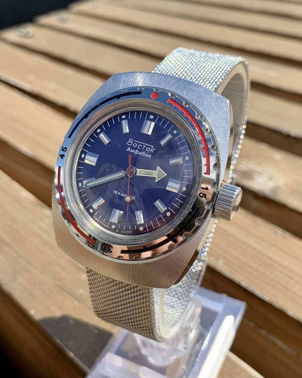 Vintage Vintage Perfect Vostok Amphibia USSR Sovi… - image 3