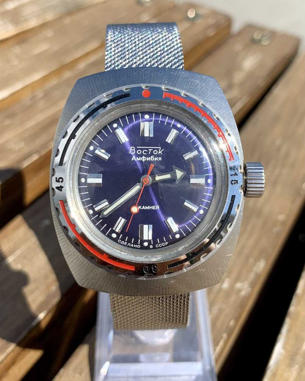 Vintage Vintage Perfect Vostok Amphibia USSR Sovi… - image 5