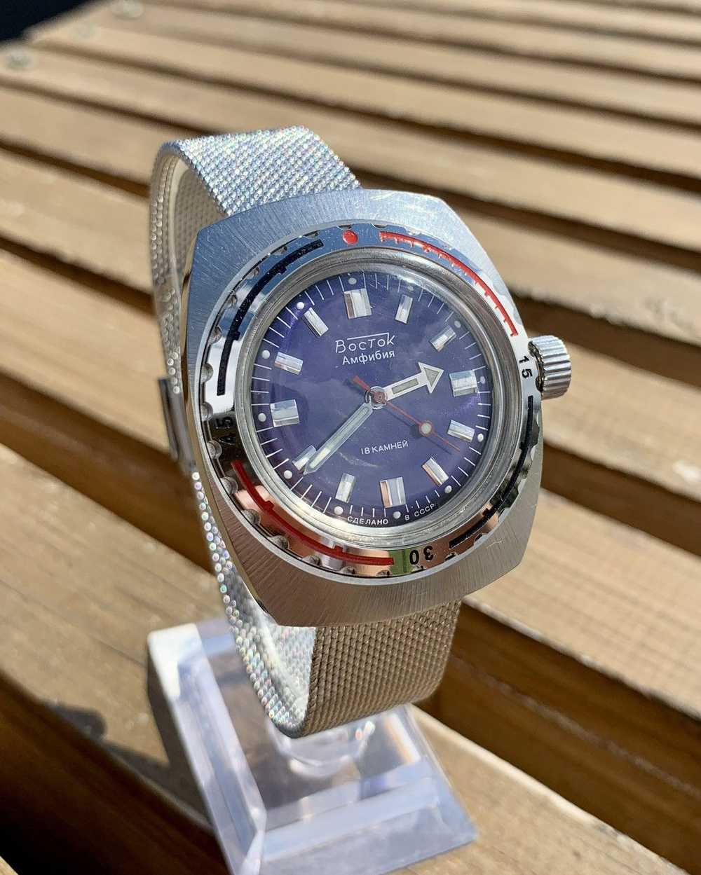 Vintage Vintage Perfect Vostok Amphibia USSR Sovi… - image 6