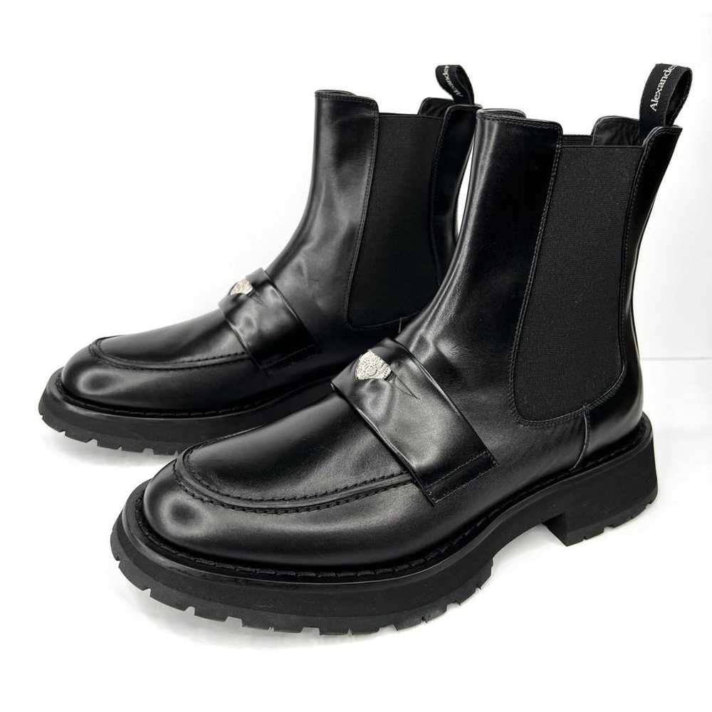 Alexander McQueen Leather boots - image 2