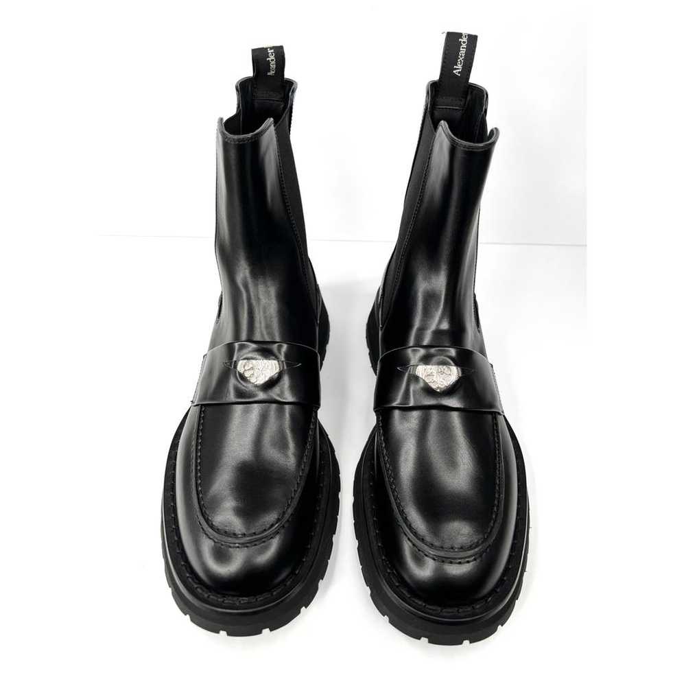 Alexander McQueen Leather boots - image 3