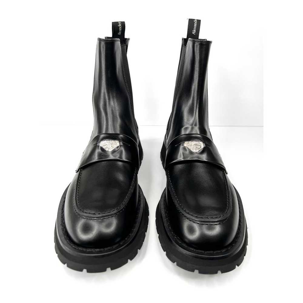 Alexander McQueen Leather boots - image 7