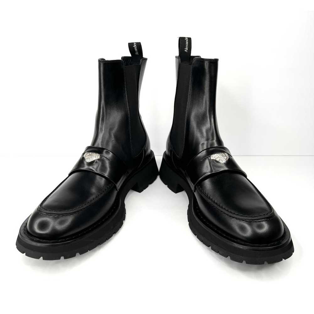 Alexander McQueen Leather boots - image 8