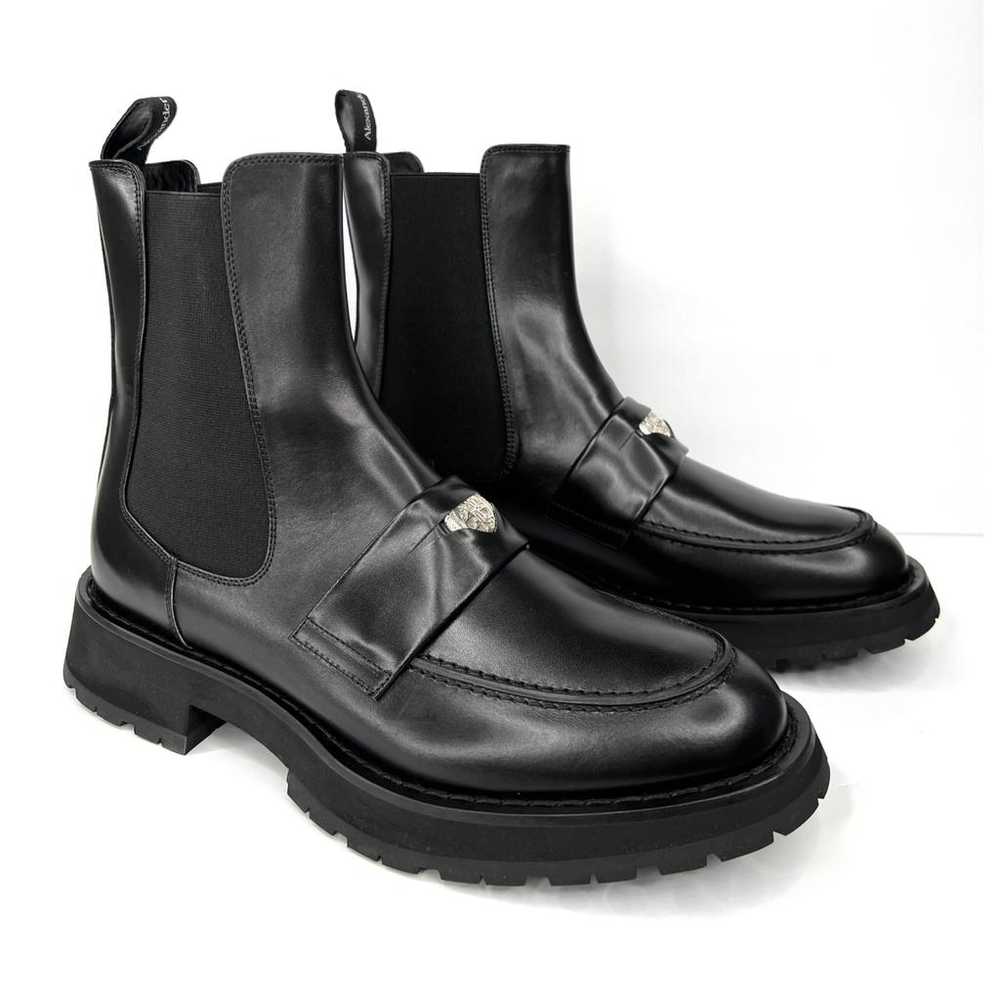 Alexander McQueen Leather boots - image 9