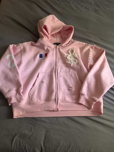 Streetwear × Vintage Pink balenciaga hoodie