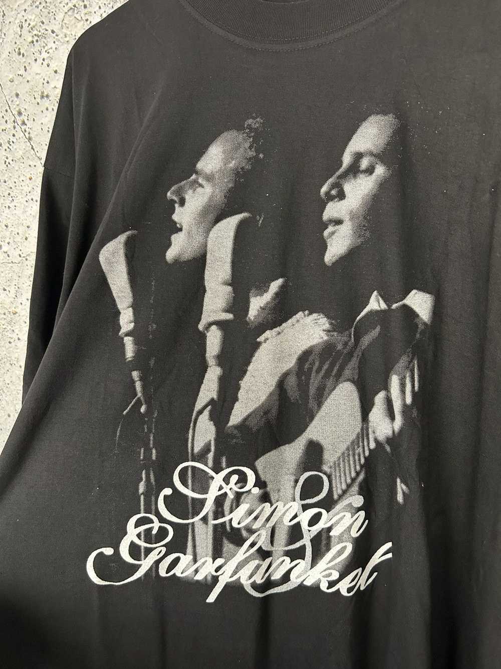 Band Tees × Vintage Vintage Simon and Garfunkel R… - image 3