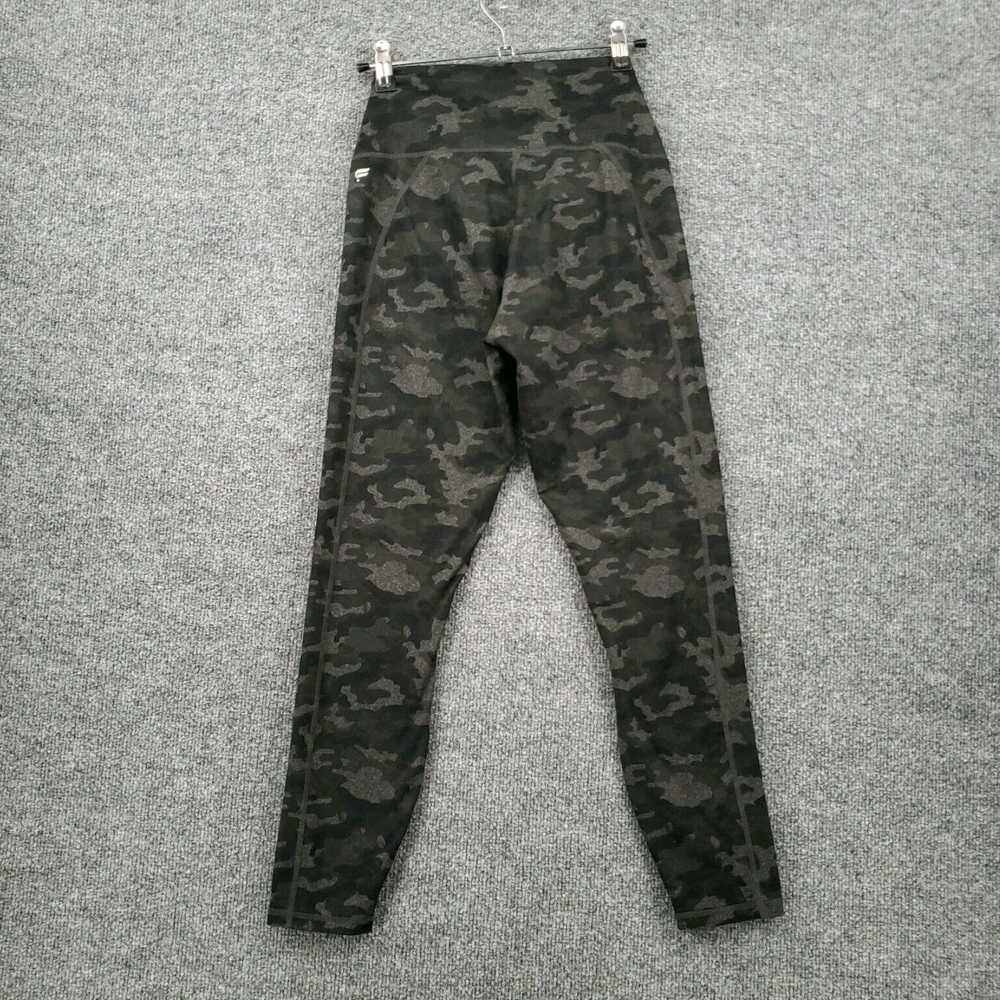 Fabletics Womens XXS Black and Gray Camouflage Ac… - image 2