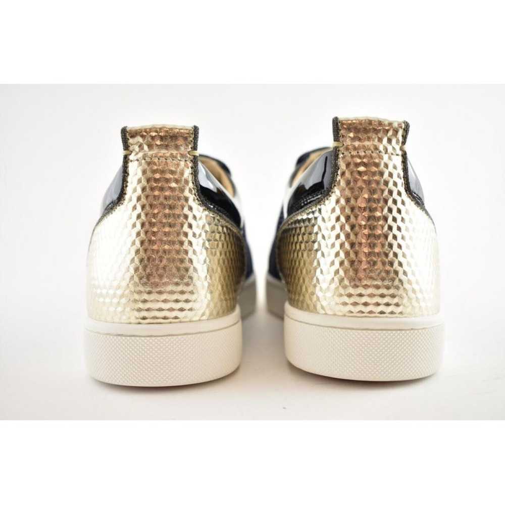 Christian Louboutin Patent leather low trainers - image 10