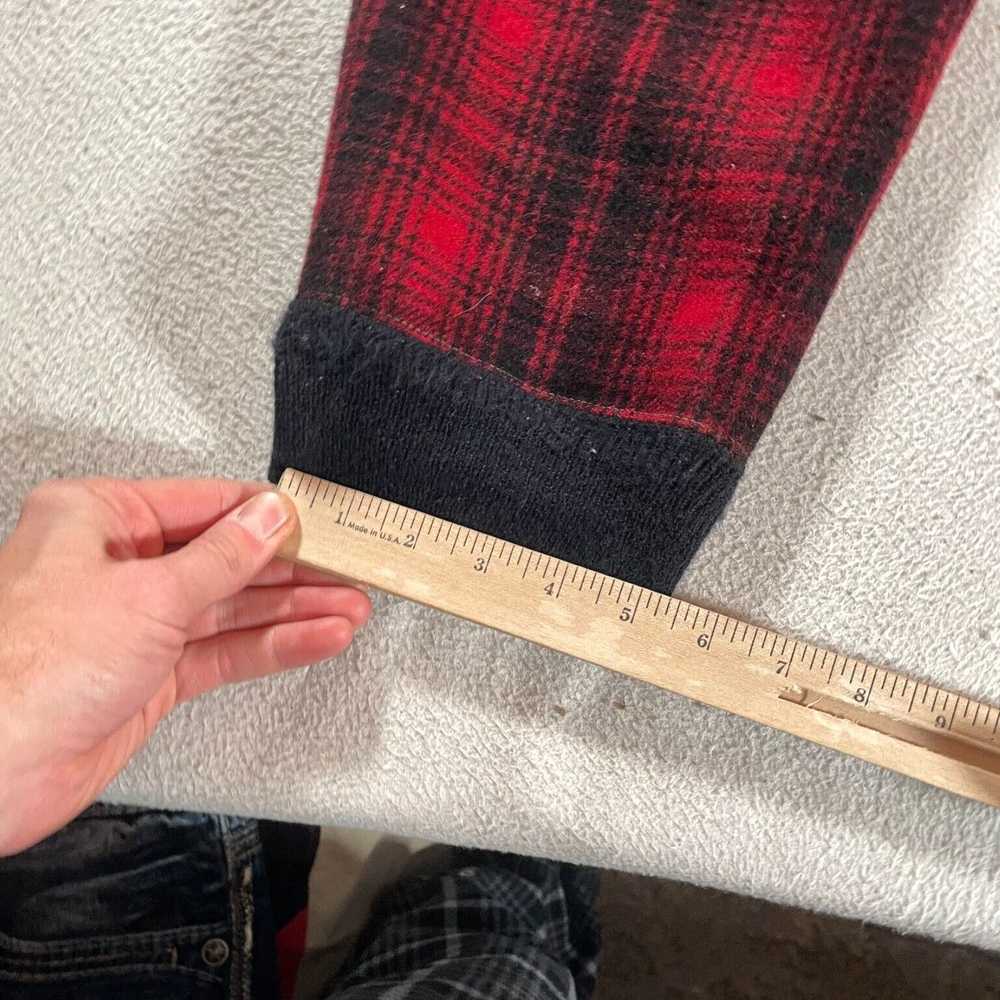 Vintage authentic buffalo plaid wool 34 inch wais… - image 2