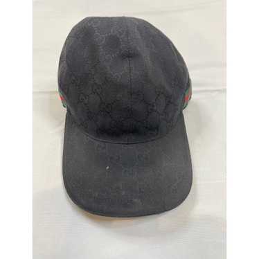 Gucci Gucci Hat Black Monogram Medium - image 1