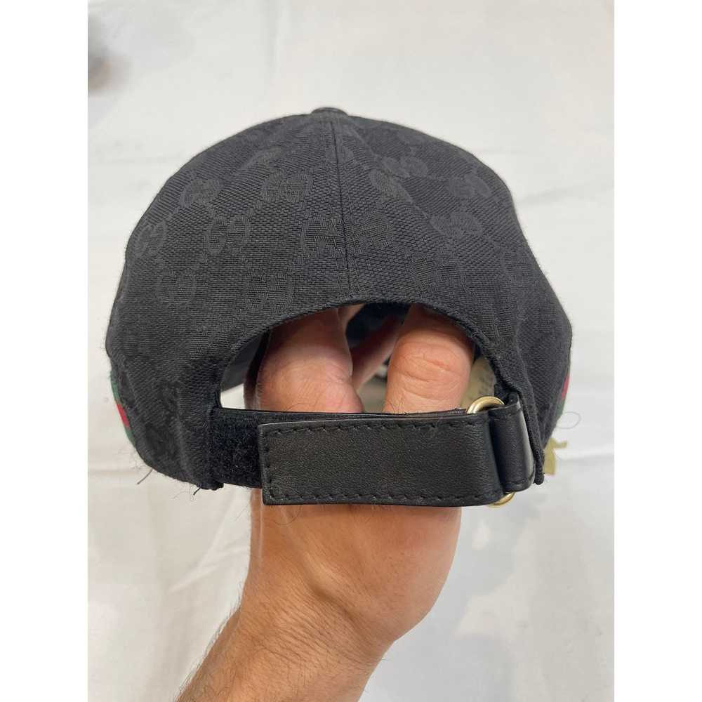 Gucci Gucci Hat Black Monogram Medium - image 2