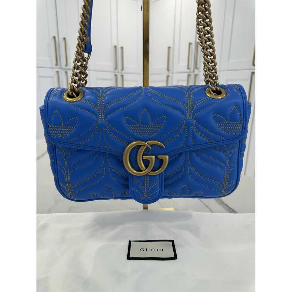 Gucci Gg Marmont Chain Flap leather crossbody bag - image 2