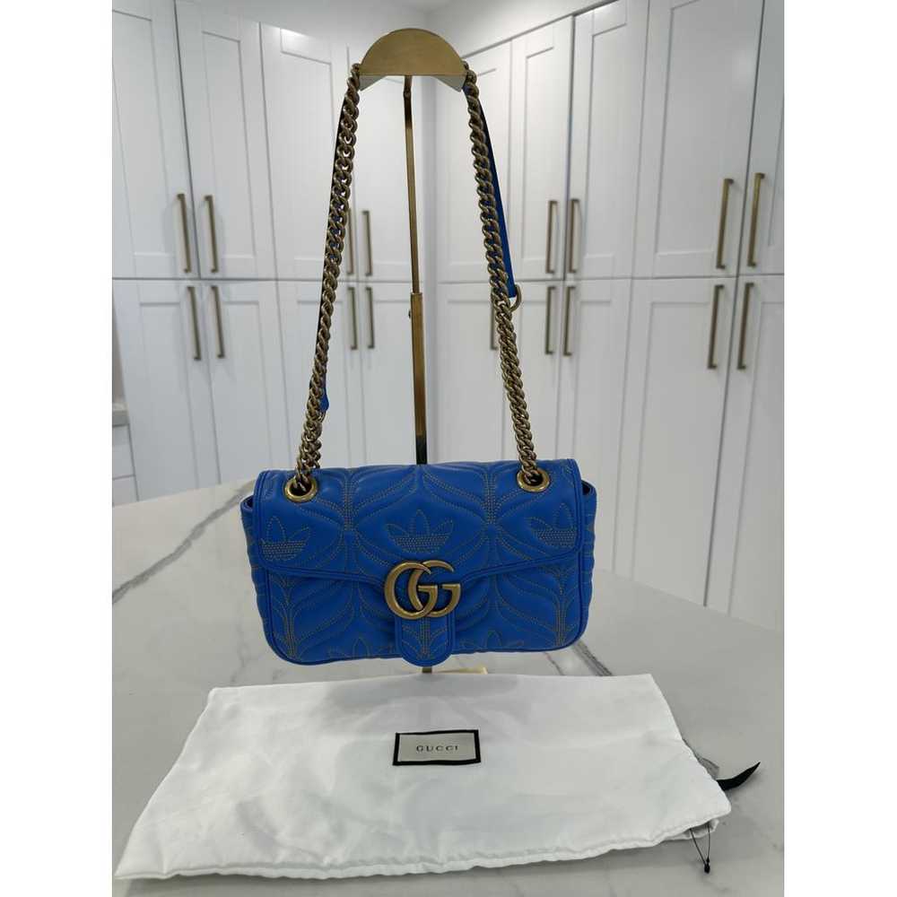 Gucci Gg Marmont Chain Flap leather crossbody bag - image 3