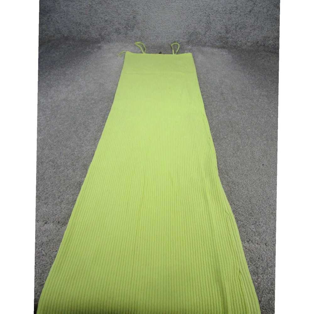 Zara Lime Green Sleek Slip Dress for Women in Lar… - image 1