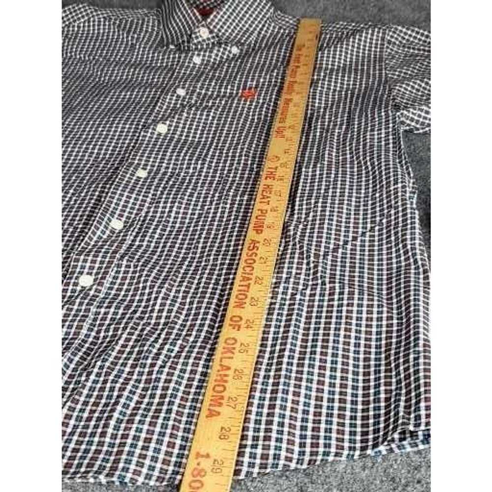 Cinch Cinch Button Up Shirt Men Sz S Plaid Long S… - image 3