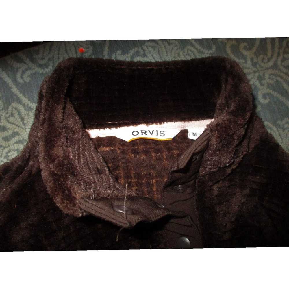 Orvis Brown Fleece Jersey Jacket for Women by ORV… - image 6