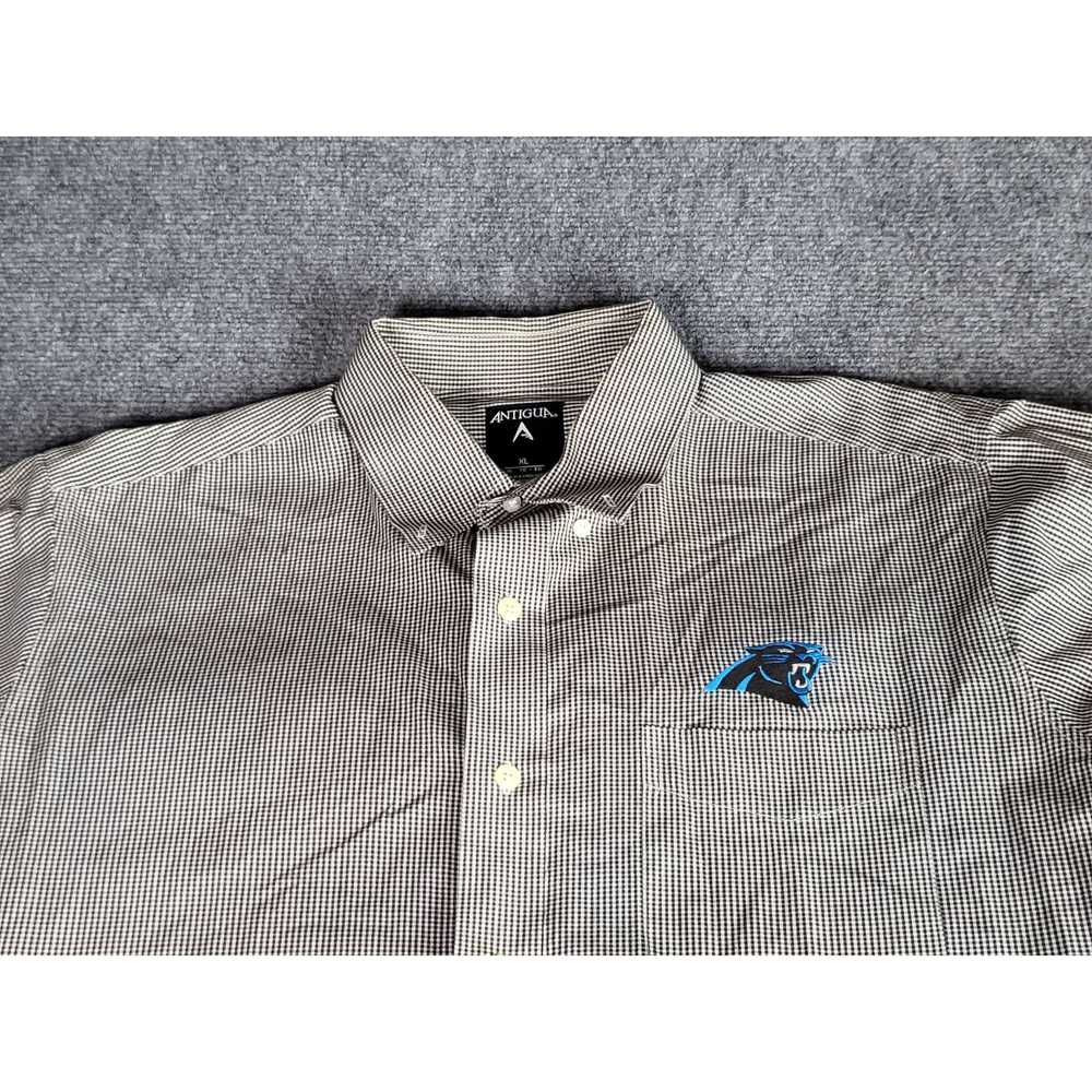 Antigua Charlotte Panthers Button Down Shirt Men … - image 2