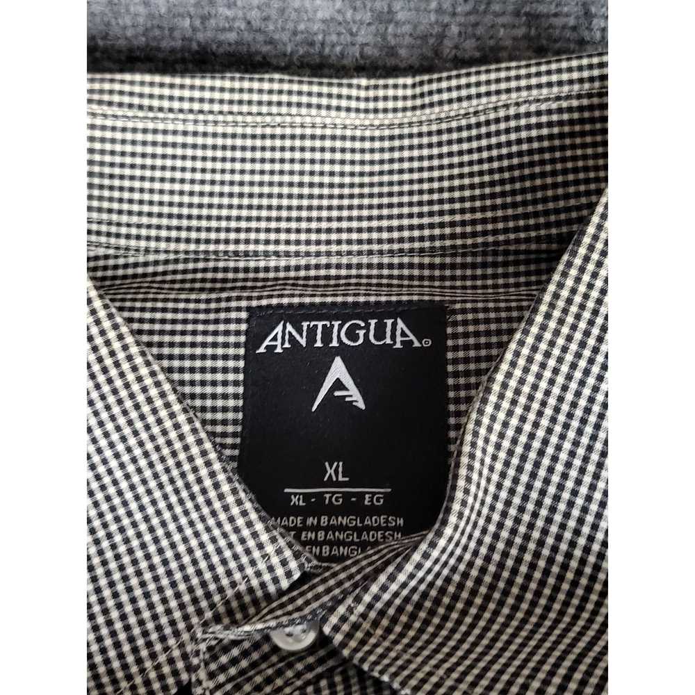 Antigua Charlotte Panthers Button Down Shirt Men … - image 7