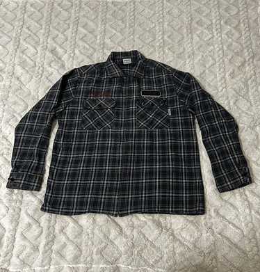 Carhartt Vintage Carhartt Navy Flannel zip up. Exc