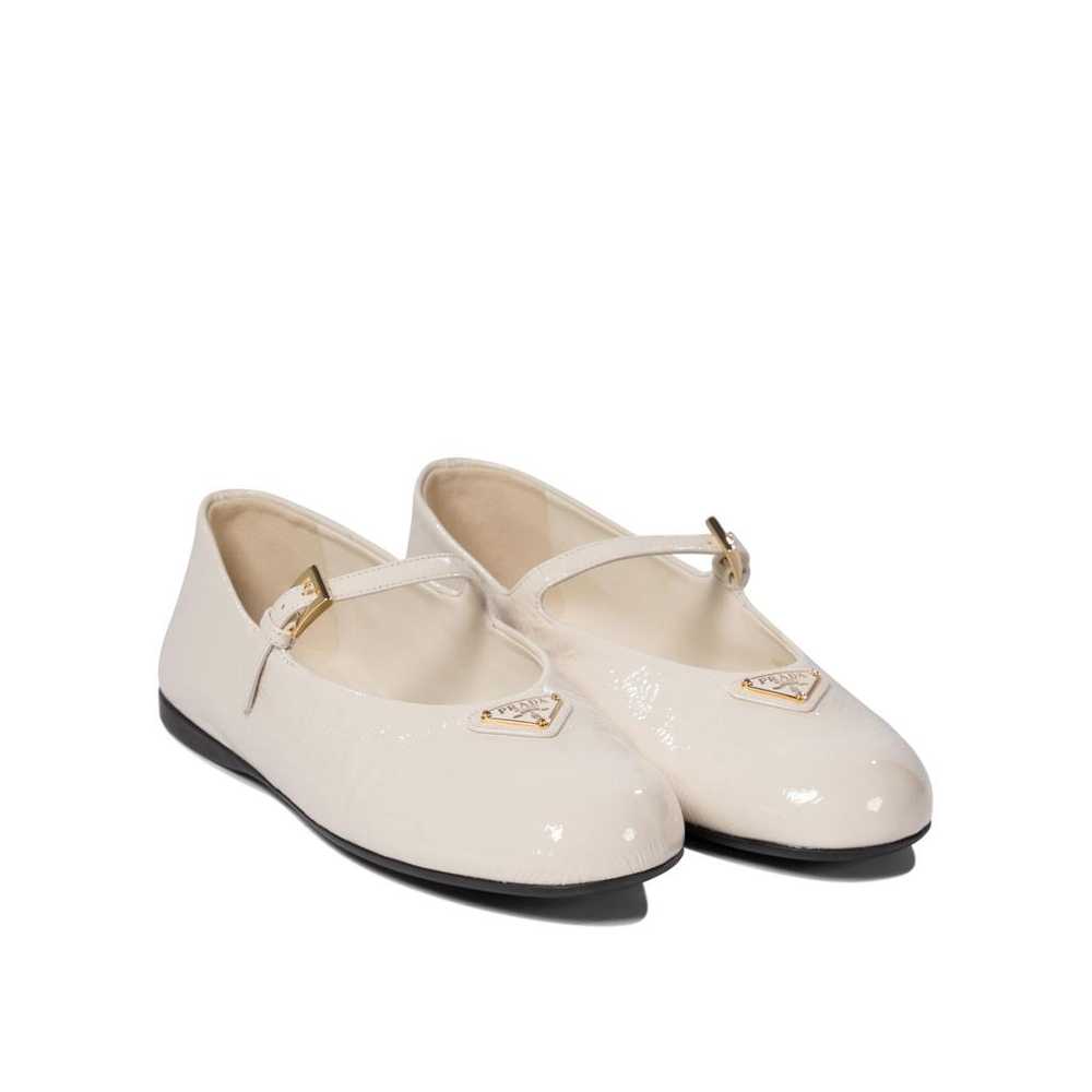 Prada Leather ballet flats - image 2