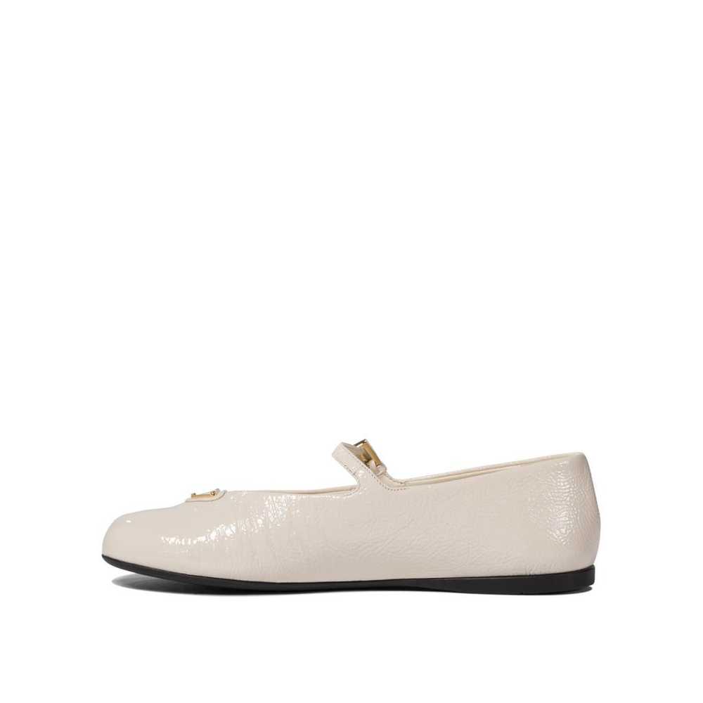 Prada Leather ballet flats - image 3