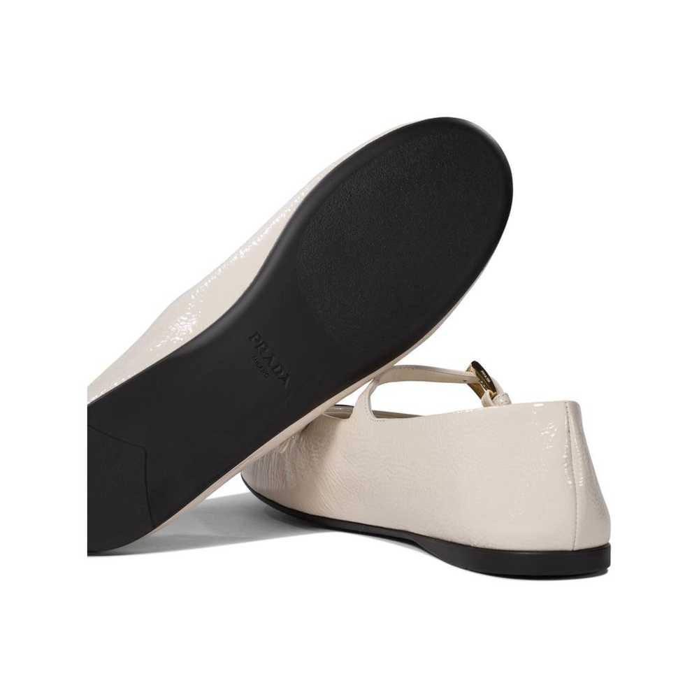 Prada Leather ballet flats - image 5